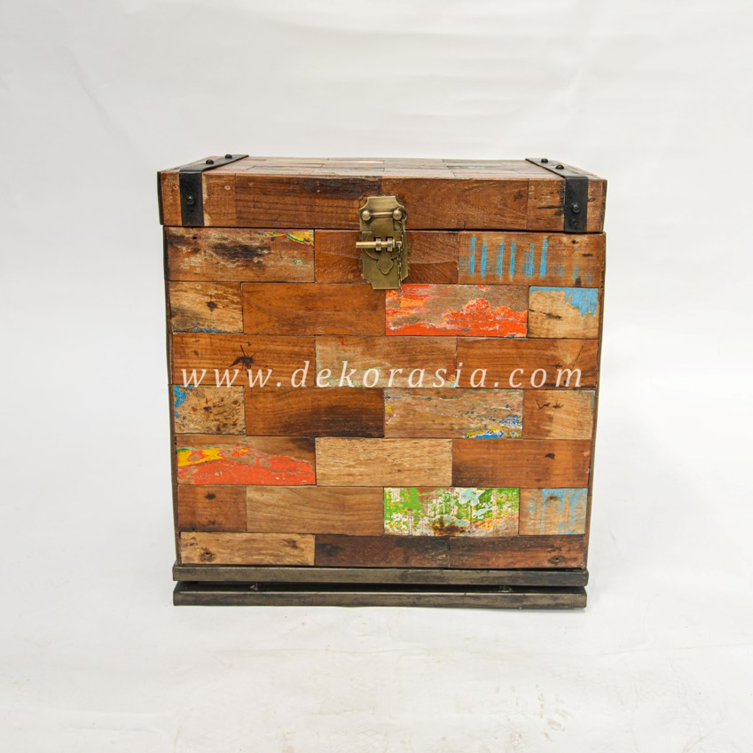 Wooden Chest Box - Wood Storage